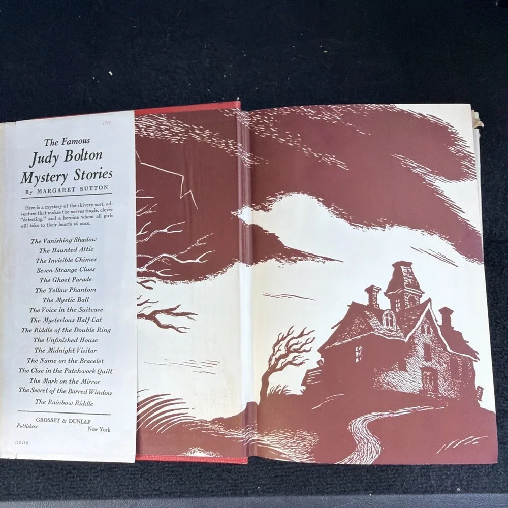 THE MARK ON THE MIRROR By MARGARET SUTTON A JUDY BOLTON HARDCOVER SERIES 1942